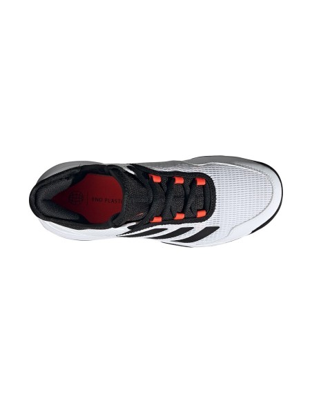 Adidas Ubersonic 4 Bianco Nero Junior Gw2997 |ADIDAS |Scarpe da padel ADIDAS