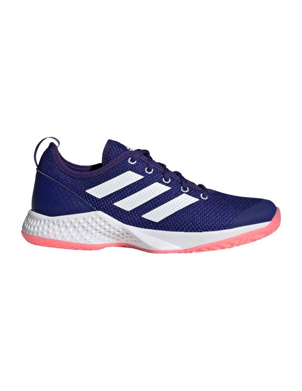 Adidas Courtflash Blue White Women |ADIDAS |ADIDAS padel shoes