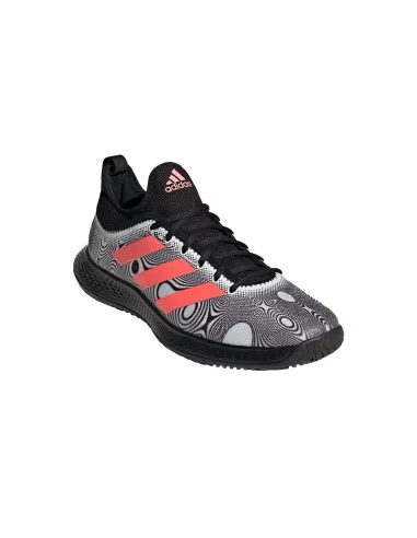Adidas Defiant Generation Nero Rosso Gw2975 |ADIDAS |Scarpe da padel ADIDAS