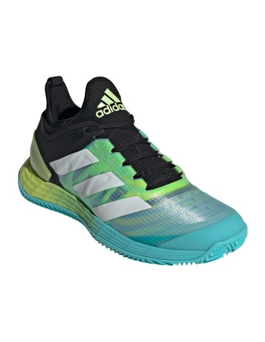 Adidas Adizero Ubersonic 4 Clay Negro Verde Mujer Gw2517 |ADIDAS |Sapatilhas de padel ADIDAS