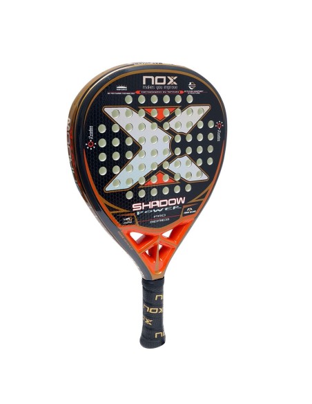 Nox Shadow Power Fiber |NOX |Raquetes de Padel Nox