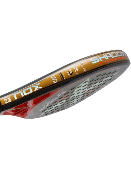 Nox Shadow Power Fiber |NOX |Raquetes de Padel Nox