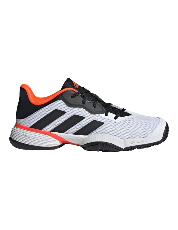 Adidas Barricade White Black Junior |ADIDAS |ADIDAS padel shoes