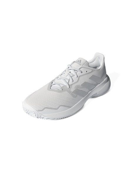 Adidas Courtjam Controllo Bianco Grigio Donna Gy1334 |ADIDAS |Scarpe da padel ADIDAS
