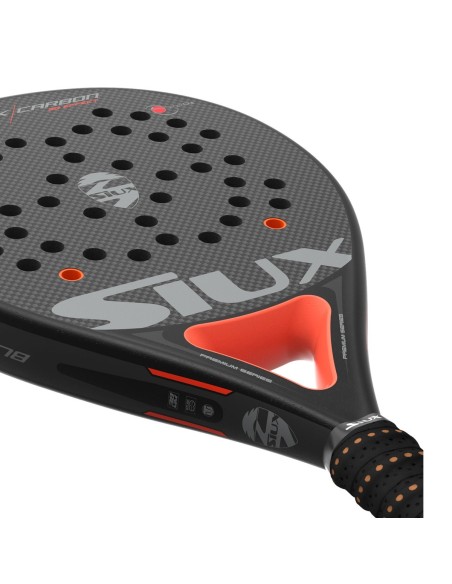 Siux Black Carbon Mate 3D Effect 2022 |SIUX |Raquetes de padel Siux