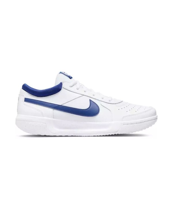 Nike Court Zoom Lite 3 Blanc Marine |NIKE |Chaussures de padel NIKE