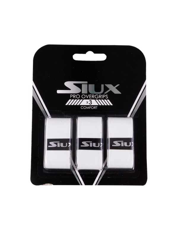 Blister Overgrips Siux Pro X3 Vit |SIUX |Övergrepp