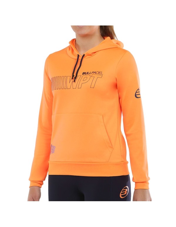 Sweatshirt Bullpadel Yopal Orange Fluor J |BULLPADEL |BULLPADEL padel clothing