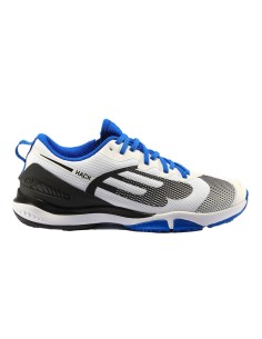 Raquette Bullpadel Hack Hybrid Fly Blanc Bleu 22v