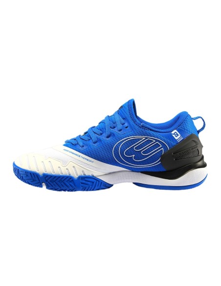 Bullpadel Hack Hyb Fly 22V Bianco Blu Au88012001 |BULLPADEL |Scarpe da padel BULLPADEL