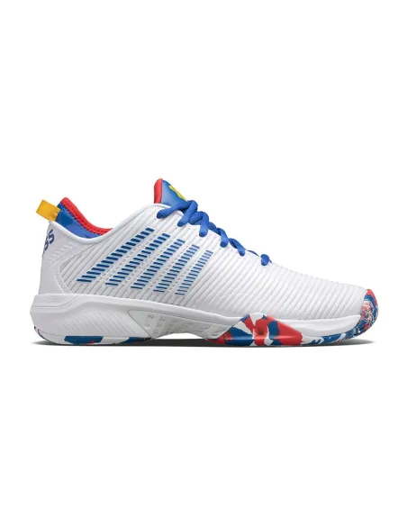 Kswiss Hypercourt Supreme Misto Branco Azul 06615166 |K SWISS |Sapatilhas de padel K-Swiss Kswiss Hypercourt Supreme Misto Branco Azul 06615166 |K SWISS |Sapatilhas de padel K-Swiss