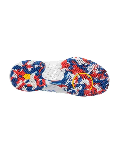 Kswiss Hypercourt Supreme Mixed White Blue 06615166 |K SWISS |K-Swiss padel shoes