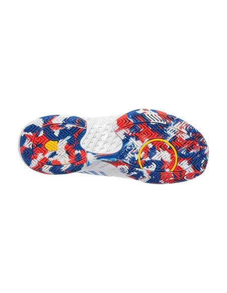 Kswiss Hypercourt Supreme Mixte Blanc Bleu 06615166 |K SWISS |Chaussures de padel K-Swiss