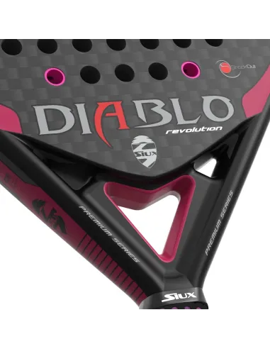 Siux Diablo Revolution 12K Fuchsia |SIUX |Siux Padel Rackets