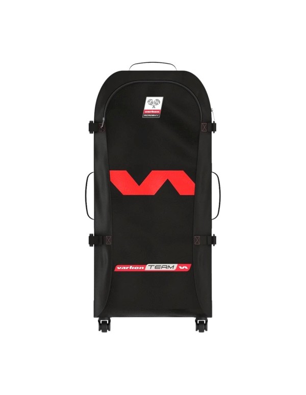 Varlion Travel Tour Wheels Black Padel Bag |VARLION |Bolsa raquete VARLION