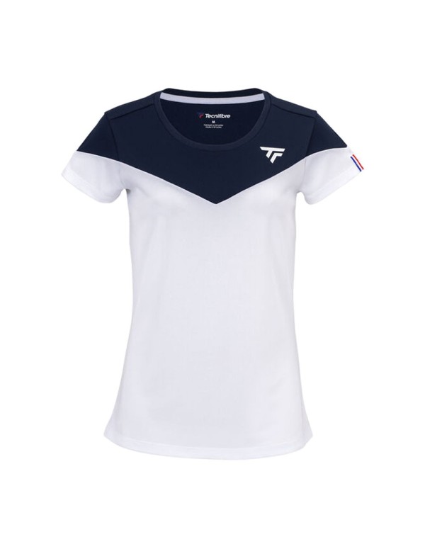 T-Shirt Tecnifibre Perf White Woman |TECNIFIBRE |TECNIFIBRE padel clothing