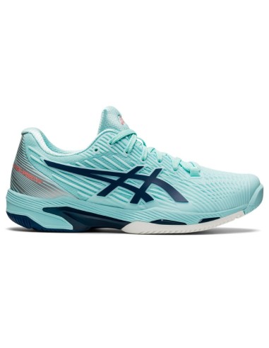 Asics Solution Speed FF 2 Blanco Azul Mujer 1042a136 403 |ASICS |Zapatillas pádel ASICS