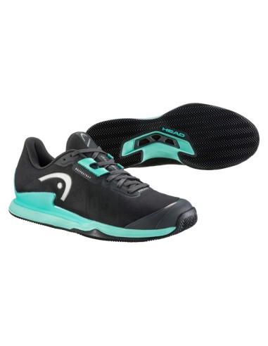 Head Sprint Pro 3.5 Sanyo Negro 273602Bkte |HEAD |Zapatillas pádel HEAD