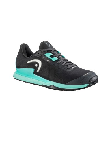 Head Sprint Pro 3.5 Sanyo Shoes Black Clay 273602 BKTE |HEAD |HEAD padel shoes