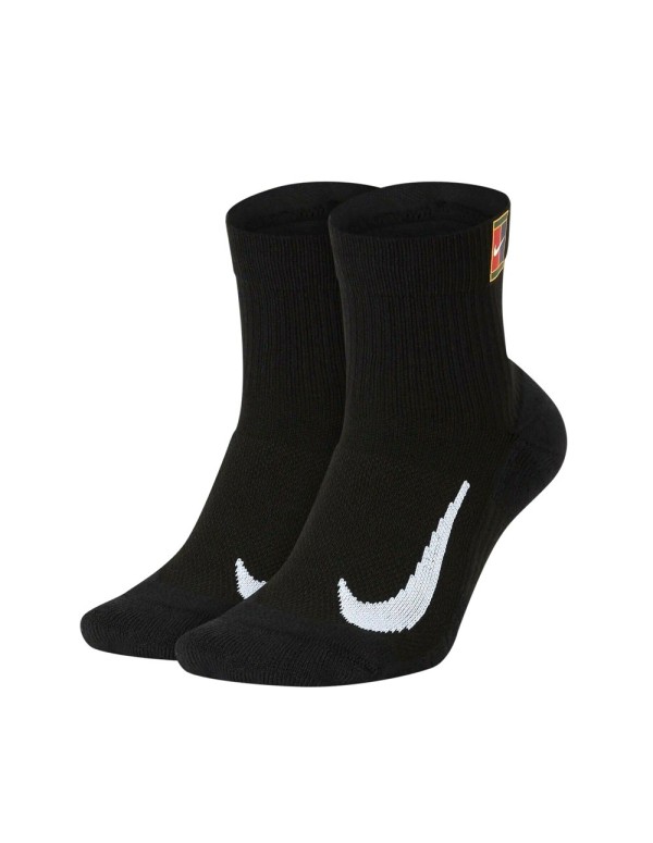 Chaussettes Nike Court Cushioned Noir |NIKE |Chaussettes de pagaie