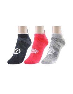 3 Pares Meias Bullpadel World Padel Tour |BULLPADEL |Roupa de padel BULLPADEL