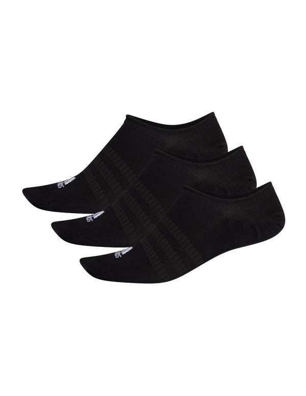 Adidas Light Nosh Lot de 3 paires de chaussettes noires |ADIDAS |Vêtements de pade ADIDAS