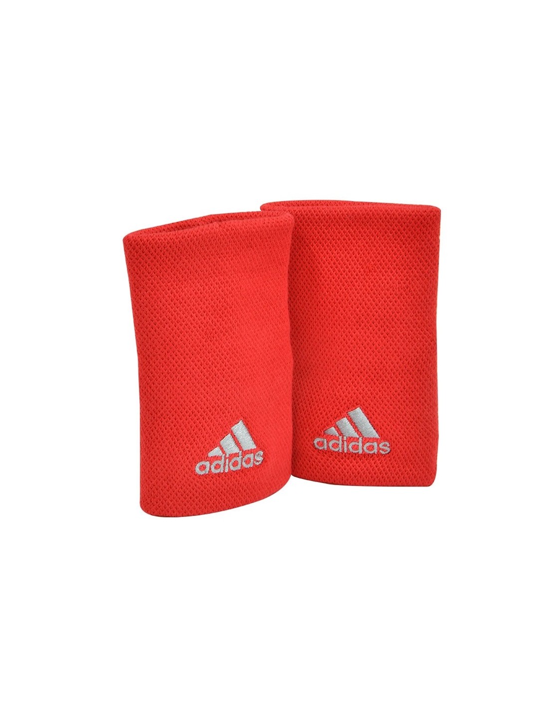 Big Wristband Adidas Red Gray Wristbands Time2Padel
