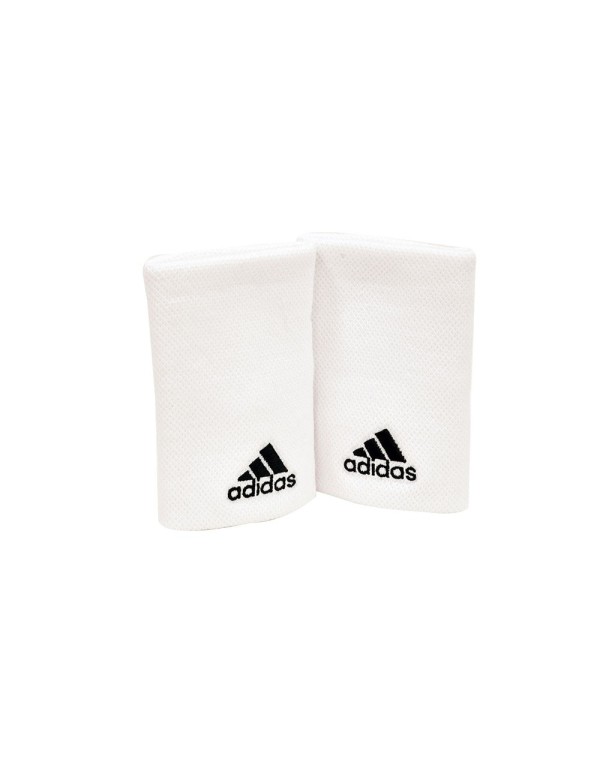 Adidas Großes Schweißband Weiß Schwarz | ADIDAS |Armbänder
