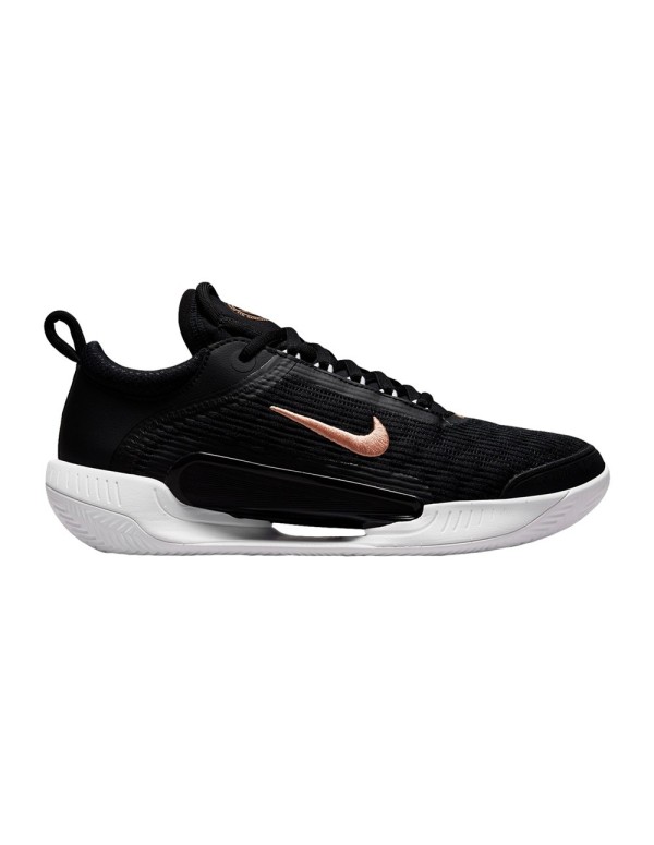 Nike Court Zoom NXT Noir Or Femme DH3230 091 |NIKE |Chaussures de padel NIKE