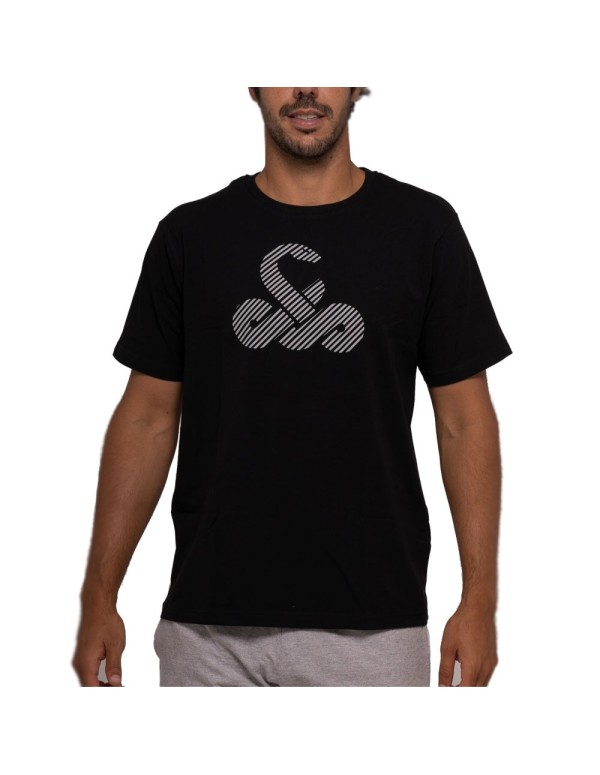 Camiseta Vibor-a Taipan Negro |VIBOR-A |Ropa pádel VIBOR-A