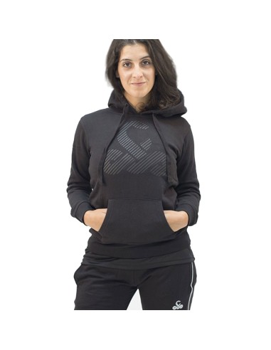 Sudadera Vibor-a Anaconda Negro Mujer |VIBOR-A |Ropa pádel VIBOR-A