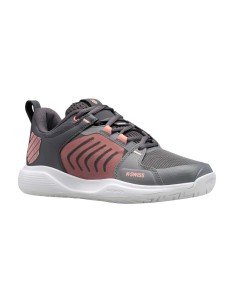 Kswiss Ultrashot Team All Court Gris Noir Femme 97395050 |K SWISS |Chaussures de padel 2