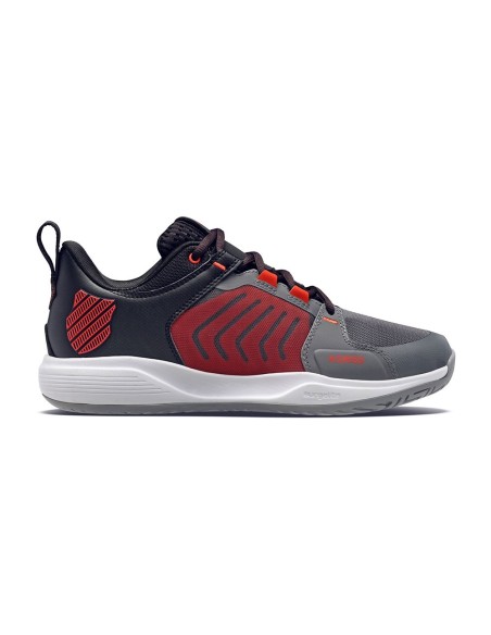 Kswiss Ultrashot Team All Court Grigio Nero 07395052 |K SWISS |Scarpe da padel K-Swiss