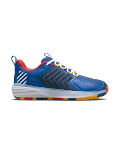 Kswiss Ultrashot 3 All Court Blu Rosso 06988442 |K SWISS |Scarpe da padel K-Swiss