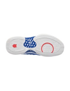 Kswiss Ultrashot 3 All Court Bleu Rouge 06988442 |K SWISS |Chaussures de padel K-Swiss 2