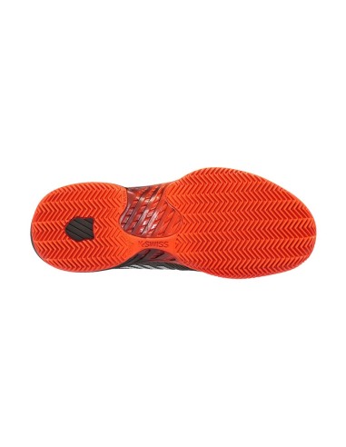 Kswiss Hypercourt Supreme Hb Black Orange 06617061 |K SWISS |K-Swiss padel shoes