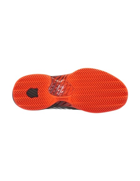 Kswiss Hypercourt Supreme Hb Black Orange 06617061 |K SWISS |K-Swiss padel shoes