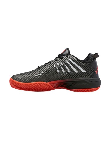 Kswiss Hypercourt Supreme Hb Black Orange 06617061 |K SWISS |K-Swiss padel shoes