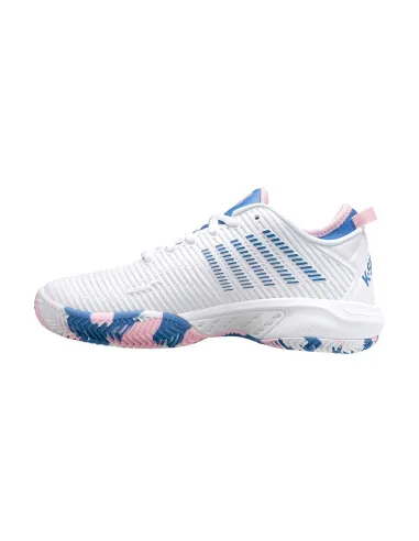 Kswiss Hypercourt Supreme Hb Blanco Azul Mujer 96617969 |K SWISS |Zapatillas pádel K-SWISS