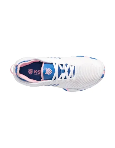 Kswiss Hypercourt Supreme Hb Blanco Azul Mujer 96617969 |K SWISS |Zapatillas pádel K-SWISS