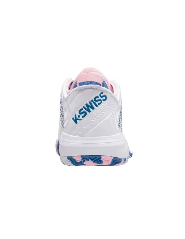Kswiss Hypercourt Supreme Hb Branco Azul Mulher 96617969 |K SWISS |Sapatilhas de padel K-Swiss