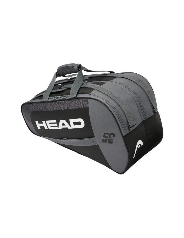 Head Core Padel Combi Gray padel racket bag |HEAD |HEAD racket bags