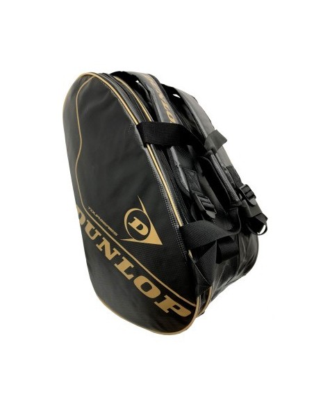 Paletero Dunlop Tour Intro Negro Dorado |DUNLOP |Sacs de padel Dunlop Paletero Dunlop Tour Intro Negro Dorado |DUNLOP |Sacs de padel Dunlop