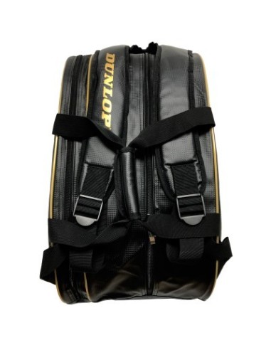 Paletero Dunlop Tour Intro Negro Dorado |DUNLOP |Sacs de padel Dunlop