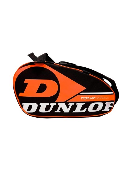 Padel Bag Dunlop Tour Intro Black Orange |DUNLOP |Dunlop padel bags