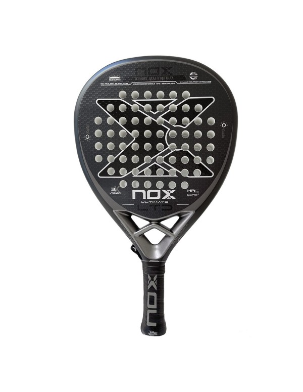 Nox Ultimate Power Fiber Black LTD |NOX |NOX rackets