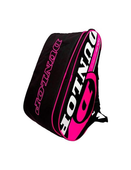 Sac (De) Padel Dunlop Tour Intro Blk/Pink 623658 Ofp |DUNLOP |Sacs de padel Dunlop