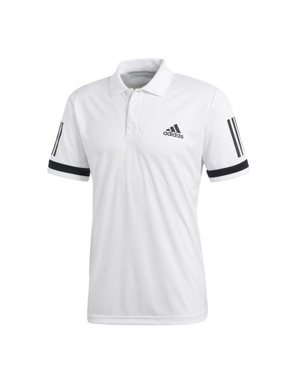 Polo Adidas Club 3STR Branco |ADIDAS |Roupa Paddle ADIDAS