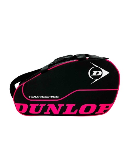 Saco Dunlop Tour Intro Ltd Preto Rosa |DUNLOP |Sacos de padel Dunlop