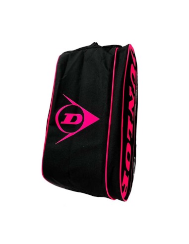 Saco Dunlop Tour Intro Ltd Preto Rosa |DUNLOP |Sacos de padel Dunlop